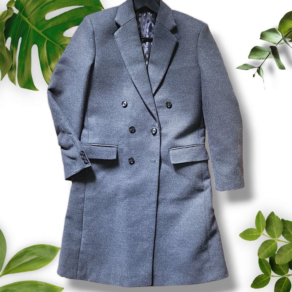 Luxury Grey Riani Coat, sz XS